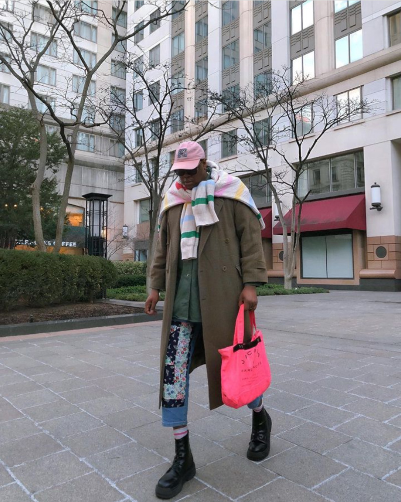 2023.02 Customer Appreciation Blog @modern.boy.vintage Two photos: group of volunteers with Mariposas Sin Fronteras, and volunteers doing yardwork